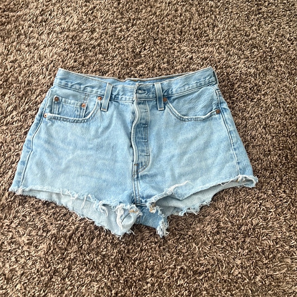 Levi 501 denim shorts